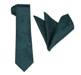 Gem Color Neckties. Elegant Gem Green Ties.Formal Mens Tie