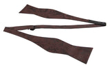 Dark Brown Bowtie. Mens Truffle Pretied or Sels Bowties.With Matching Kids Bowties