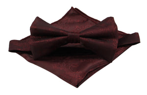 Maroon Bow Tie. Mens Wine Wedding Bowties.Self or Pretied Bowtie for Mens