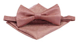 Desert Coral Bowties. Mens Desert Coral Wedding Bow Tie. Self Bowtie or Pre tied Bowtie