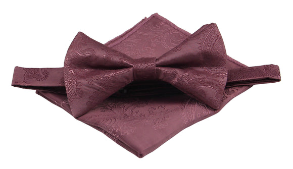 Chianti Bow Ties. Mens Chianti Bowties.With Matching Paisley Kids Bowties