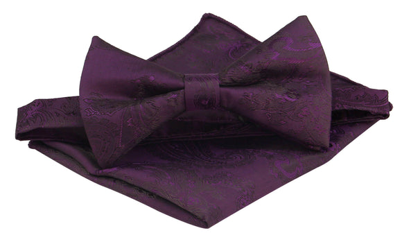 Mens Plum Bowties. Mens Bow Ties Dark Purple.Self Tied or Pretied Bowtie